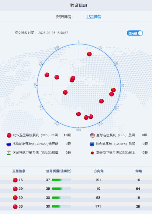 北斗卫星验证信息截图.png